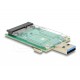 DeLOCK USB 3.0 A (m) mSATA adapteris