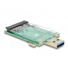 DeLOCK USB 3.0 A (m) mSATA adapteris