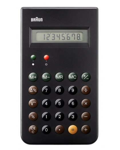 Braun BNE001BK kalkulaator Tasku Põhi kalkulaator Must