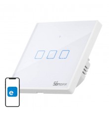 Smart Switch WiFi + RF 433 Sonoff T2 EU TX (3-channel) updated