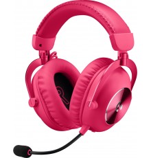 Logitech G PRO X 2 LIGHTSPEED -spēļu austiņas, rozā
