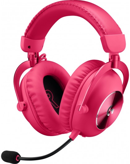 Logitech G PRO X 2 LIGHTSPEED Gaming Headset, Pink