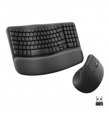 Logitech Wave & Lift Combo Wireless Keyboard and Mouse