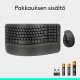 Logitech Wave & Lift Combo Wireless Keyboard and Mouse