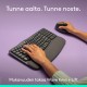 Logitech Wave & Lift Combo Wireless Keyboard and Mouse