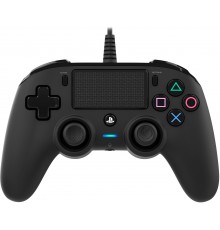 Игровой контроллер Nacon Wired Compact Controller, черный, для PS4