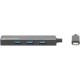 Manhattan USB-C-USB-A Huba, 4 prievadai