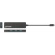 Manhattan USB-C-USB-A Huba, 4 prievadai