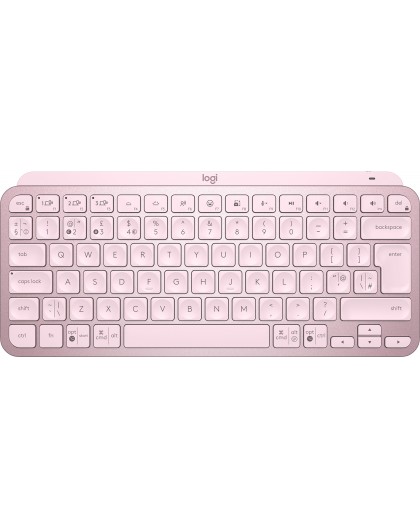 Logitech MX Keys Mini Keyboard, Pink