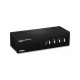 TRENDnet Switch Trendnet TK-440DP KVM Switch, Black, Silver