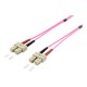 Equip SC - SC Multimode Duplex OM4, 1m (255521)