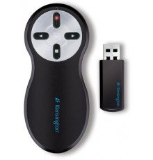 Leitz Kensington Wireless Presenter Laser Pointer - Si600 Wireless Remote Control for Presentations Black