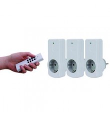 REV wireless socket set white 3+1