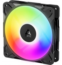 ARCTIC P12 Pro Reverse A-RGB ventilators, melns