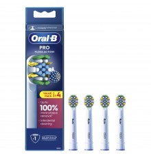 Oral-B Pro FlossAction Replacement Brush Heads, 4 pcs