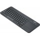 Logitech K400 Plus Keyboard with Touchpad, Black
