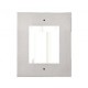 2N IP VERSO flush-mounted front panel for 1 module 9155011