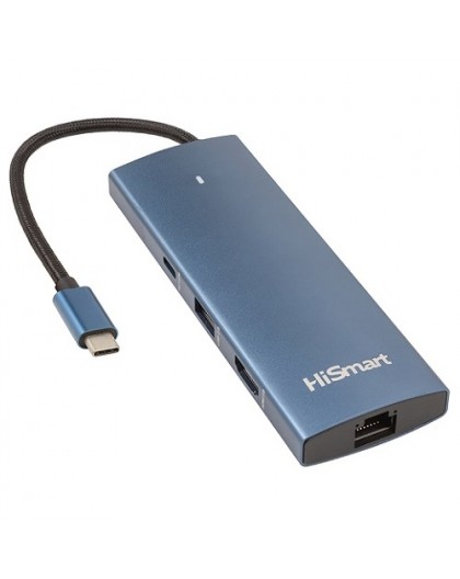 Extra Digital Adapter is USB Type-C - HDMI, 3x USB Type-A, SD, TF, USB Type-C PD100W