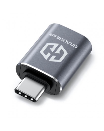 Graugear Pilkas USB-C į USB-A Adapteris