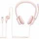Logitech H390 kõrvaklapp-mikrofon, roosa