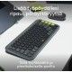 Logitech POP Icon Combo Keyboard and Mouse, Graphite