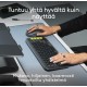 Logitech POP Icon Combo Keyboard and Mouse, Graphite