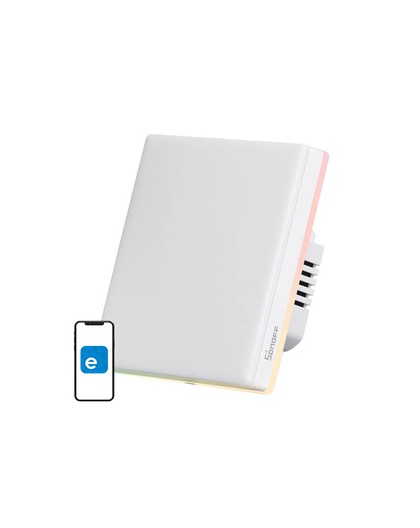 Smart Touch WiFi Wall Switch Sonoff TX T5 1C (1-Channel)