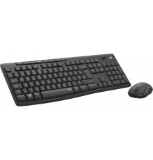 Logitech MK295 Keyboard and Mouse, Black