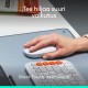 Logitech POP Mouse - bezvadu pele, dabīgā balta