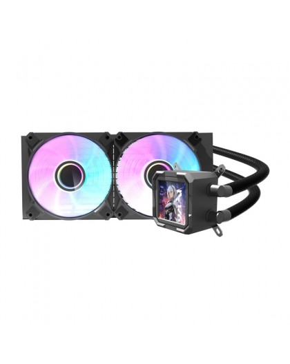 Darkflash DV240S CPU water cooler (black)
