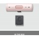 Logitech Brio 500 -webcam, pink