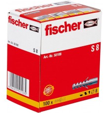 Fischer plug S 8 100 pcs.