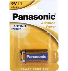 1 Panasonic Alkaline Power 9V block