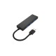 Fuj:tech USB-A hubas, 4 prievadai