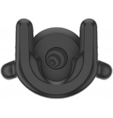 Popsocketsi auto vent 2 + PopGrip musta värviga