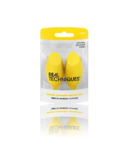 Real Techniques Miracle Concealer Sponge Duo Makeup Sponge