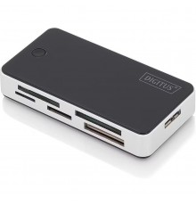 DIGITUS External Card Reader USB3.0, black-silver