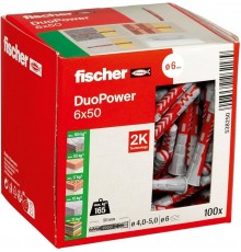 Fischer DUOPOWER 6x50 100 pcs