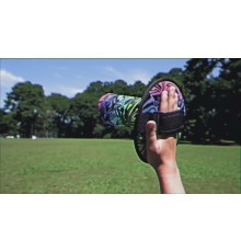 "Waboba Throwback" skills game, 2 paddles, 1 throw feather