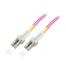 Good Connections Geros Fiber Optic Patch Cable LC - LC 3.00m Multimode Duplex OM4