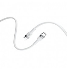 Telforceone Forever Flexible Cable USB-C - USB-C 2.0 m 60W White