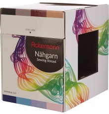 ACKERMANN Sewing Thread Box Black