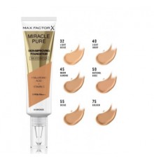 Max Factor Miracle Pure 55 Beige Foundation 30 ml