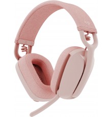 Logitech Zone Vibe 100 -bezvadu austiņas, rozā