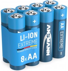 4+4 Ansmann Extreme Lithium AA Mignon LR 6 Big Pack