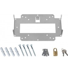 Wall Mount + Lock (LN. Bulk 10) with Padlocks