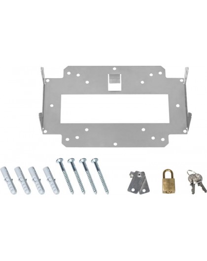 Wall Mount + Lock (LN. Bulk 10) with Padlocks