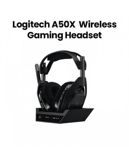 Logitech Astro A50 Lightspeed Wireless Gaming Headset + Base Station