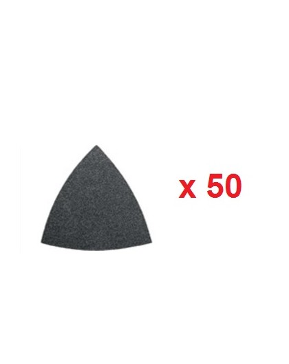 Triangular sanding sheets K80 FEIN 50 pcs.