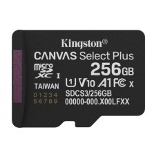 Kingston Canvas Select Plus MicroSDXC Memory card 256GB